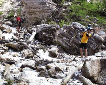 Pas bien loin de la cascade des poux